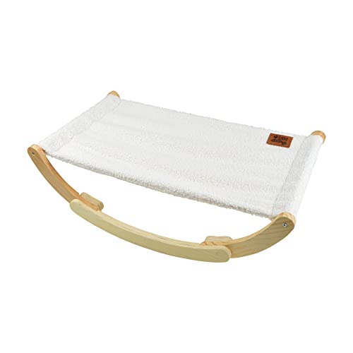 Dynamic24 Hängematte mit Gestell 59cm für Katzen und Hunde Liege Katzenbett Schlafplatz Kissen Katze Katzenliege Kitten Welpen Plüsch Hundematte Hundekissen Bett Matratze Dynamic24 Hängematte mit Gestell 59cm für Katzen und Hunde Liege Katzenbett Schlafplatz Kissen Katze Katzenliege Kitten Welpen Plüsch Hundematte Hundekissen Bett Matratze von Dynamic24