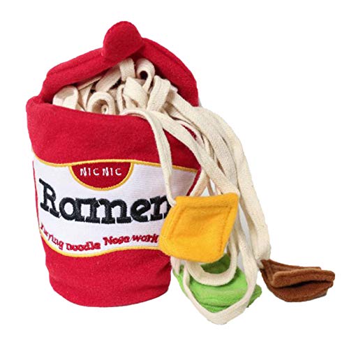 Dzaayediiy Ramen Hundespielzeug, Puzzle-Spielzeug für Hunde Welpe Beißspielzeug Hund Interaktives Training Ramen Nudelbecher Welpe Schnüffeltraining Fütterungsspielzeug Ramen Schnüffeln Interaktiver Dzaayediiy Ramen Hundespielzeug, Puzzle-Spielzeug für Hunde Welpe Beißspielzeug Hund Interaktives Training Ramen Nudelbecher Welpe Schnüffeltraining Fütterungsspielzeug Ramen Schnüffeln Interaktiver von Dzaayediiy