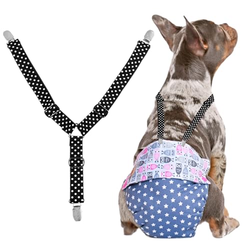 Dzmuero Läufigkeitshose für hündinnen, Hundewindeln für hündinnen, Hundewindel Hosenträger, Hunde Hosenträger, Hosenträger für Menstruationshosen für Haustiere, verstellbar und Gute Elastizität (B) Dzmuero Läufigkeitshose für hündinnen, Hundewindeln für hündinnen, Hundewindel Hosenträger, Hunde Hosenträger, Hosenträger für Menstruationshosen für Haustiere, verstellbar und Gute Elastizität (B) von Dzmuero