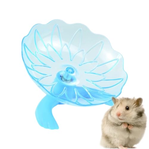 DzpKrka Hamsterrad, Igelrad,Stille Hamster -Übungsräder - Mäuse Käfigzubehör, stabile, transparente Jogging -Spinner, Haustieranreicherung für das Spielen von Frettchen Chinchilla von DzpKrka