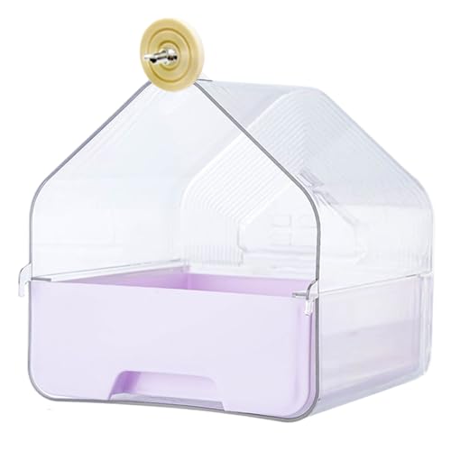DzpKrka Vogelbad Box - Transparente Vogelbadewanne Zum Baden Und Duschen | Tragbarer Vogelkäfig Badeplatz Duschbox Für Finken Wellensittiche Unzertrennliche Sittiche Nymphensittiche Beos DzpKrka Vogelbad Box - Transparente Vogelbadewanne Zum Baden Und Duschen | Tragbarer Vogelkäfig Badeplatz Duschbox Für Finken Wellensittiche Unzertrennliche Sittiche Nymphensittiche Beos von DzpKrka