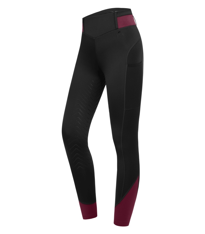 E·L·T Reitleggings Noemi Schwarz/Samtrot Gr. 42 E·L·T Reitleggings Noemi Schwarz/Samtrot Gr. 42 von E·L·T