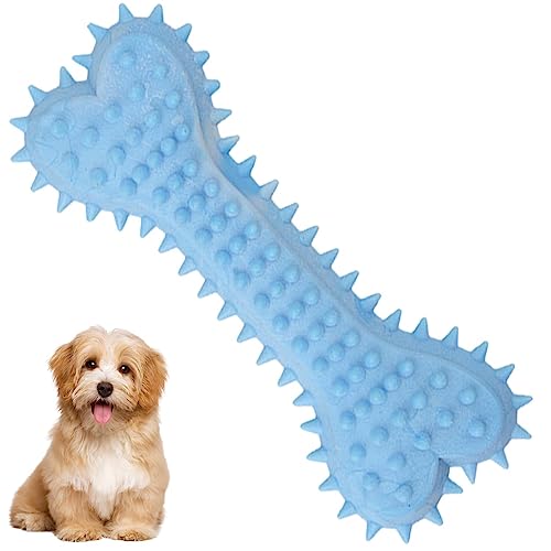 EACTEL Hundeknochen-Beißspielzeug,Welpen-Kaustab aus Knochenimitat - Interaktives Kauspielzeug für Hunde, Kaustab für den Innen- und Außenbereich und das Hundetraining von EACTEL