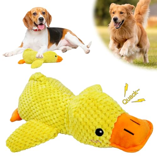 Interaktives Squeak-Spielzeug für Hunde, interaktives Spielzeug für Hunde, unzerstörbar, robust, langlebig, Plüschtier für Hunde, für aggressive Kauer von kleinen, mittleren und großen Rassen Interaktives Squeak-Spielzeug für Hunde, interaktives Spielzeug für Hunde, unzerstörbar, robust, langlebig, Plüschtier für Hunde, für aggressive Kauer von kleinen, mittleren und großen Rassen von EAEVKPI