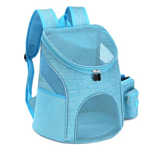 Cat Backpack, Ventilated Pet Backpack with Mesh Design Dog Carrier Backpack Double Shoulder Straps Snack Holder and Convenient for Travel and Walking Cat Backpack, Ventilated Pet Backpack with Mesh Design Dog Carrier Backpack Double Shoulder Straps Snack Holder and Convenient for Travel and Walking von EALRIDV