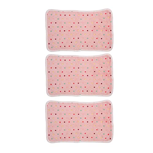 EALRIDV 3PCS -Hundeblänke, superweiches warmes Koralle -Fleece Gepunktete Drucktierdecke für Hunde, Katzen und Welpen, gemütliche Haustiervorräte für Betten, Sofas und Reisen (L) von EALRIDV