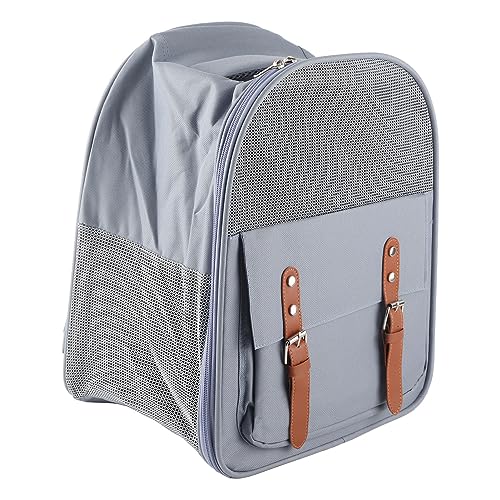 Haustierträger -Rucksack für Hunde und Katzen, geräumige, komfortable und atmungsaktive Reisetasche für Haustiere, Haustiert -Taschenträger für Reisen, Gehen und Einkaufen (Blau) von EALRIDV