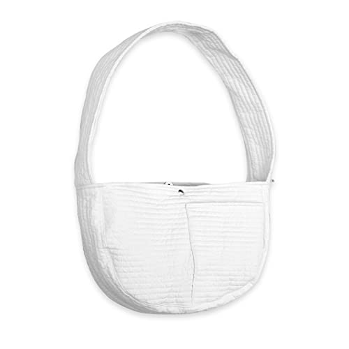 Hundeträgertasche, Haustierträger für kleine Hunde und Katzen, atmungsaktiv und bequem mit breitem Schultergurt für tägliche Spaziergänge von EALRIDV