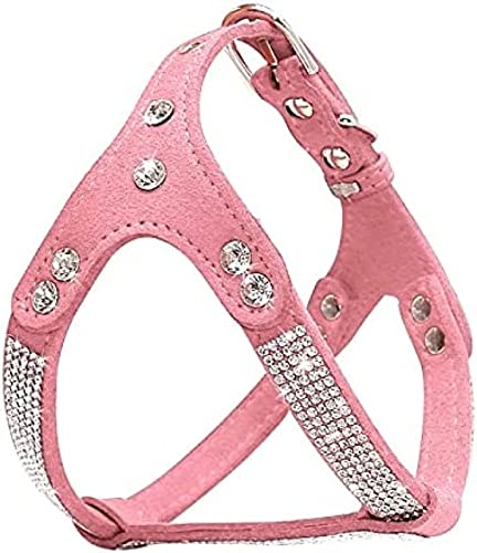 Weiches Wildleder Kleines Hundegeschirr Strass Haustier Katze Weste Maskottchen Hund Kleiner Mittelgroßer Hund Chihuahua Rosa L Rotes Geschirr,Rosa,M,Remarkable88 Weiches Wildleder Kleines Hundegeschirr Strass Haustier Katze Weste Maskottchen Hund Kleiner Mittelgroßer Hund Chihuahua Rosa L Rotes Geschirr,Rosa,M,Remarkable88 von EARLY