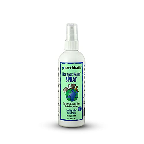 EarthBath All Natural Deodorizing Spritz Hot Spot & Itch Relief for Dogs Cats 8z von EARTHBATH