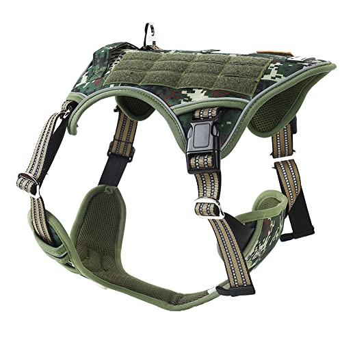 EASY JOY Spannungsfreies Hundegeschirr, Verstellbares Hundegeschirr für bequemes Spazierengehen, Geeignet für mittelgroße und große Hunde – Grün XL EASY JOY Spannungsfreies Hundegeschirr, Verstellbares Hundegeschirr für bequemes Spazierengehen, Geeignet für mittelgroße und große Hunde – Grün XL von EASY JOY