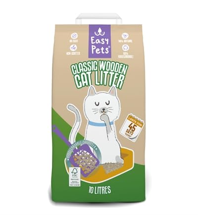 Easypets Biodegradable Classic Houtkorrels Kattenbakvulling von EASYPETS