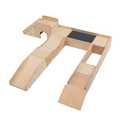 EB.Chemie Welpenspielburg zur Aufzucht von Hundewelpen, Holz, Welpenspielzeug, Prägespielzeug EB.Chemie Welpenspielburg zur Aufzucht von Hundewelpen, Holz, Welpenspielzeug, Prägespielzeug von EB.Chemie