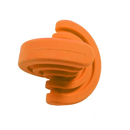 Ebi, Lick My Ball – Snack Spielzeug, 7,8 x 7,8 x 7,8 cm, Orange, Leckkugel, Naturkautschuk, füllen Sie die Kugel mit Nudeln oder Erdnussbutter für Hunde, stimuliert das Kauen und Beißen Ebi, Lick My Ball – Snack Spielzeug, 7,8 x 7,8 x 7,8 cm, Orange, Leckkugel, Naturkautschuk, füllen Sie die Kugel mit Nudeln oder Erdnussbutter für Hunde, stimuliert das Kauen und Beißen von Ebi