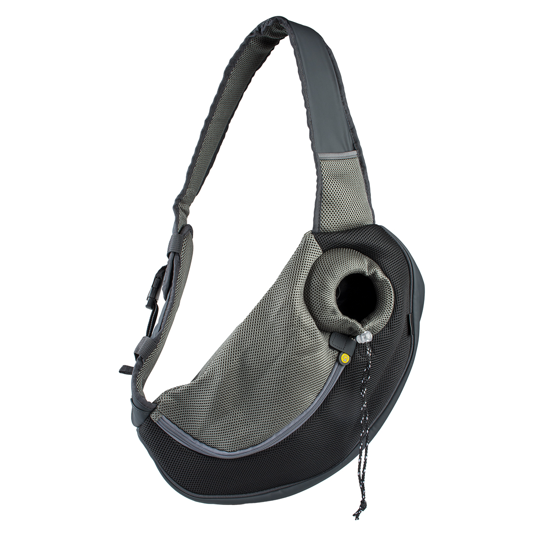 EBI Fronttasche Sarah Crazy Paws - Schwarz - M - 34x19x47,5cm - max. 5kg EBI Fronttasche Sarah Crazy Paws - Schwarz - M - 34x19x47,5cm - max. 5kg von EBI