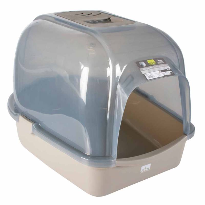 EBI Katzentoilette Eclipse M - transparent/grau EBI Katzentoilette Eclipse M - transparent/grau von EBI