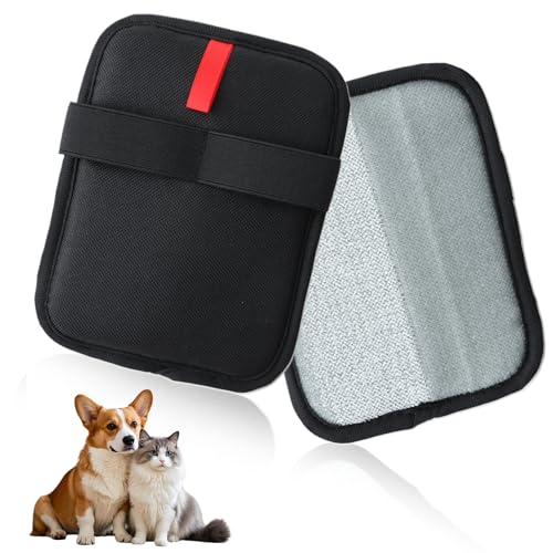 EBQOSK Elektrostatische Tierhaarentferner-Handschuhe – Wiederverwendbares Katzen-/Hundefell-Werkzeug für Couch, Möbel, Teppich, verbessertes statisches Reinigungswerkzeug EBQOSK Elektrostatische Tierhaarentferner-Handschuhe – Wiederverwendbares Katzen-/Hundefell-Werkzeug für Couch, Möbel, Teppich, verbessertes statisches Reinigungswerkzeug von EBQOSK