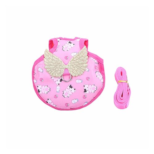 Hahn-Kleidung, Hühner- Und Entenmantel, Hühner- Und Entenweste, Hahn-Outfit, Leine for Hühner Im Freien (Color : Style 1, Size : S) von EBSBAG