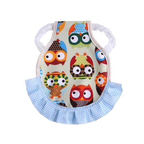 Hühnerkleidung, Haustierweste, Elastisches Band, Spitzenkleidung, Huhn, Ente, Gans, Brust Und Rücken (Color : Style 6, Size : One Size) von EBSBAG