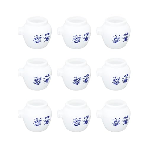 15 PCs Vogelfutterbecher für Papageien, Kakadumkanal, Tauben - Bauchmuskeln, Einfaches Design für Vogelkäfige (L (330 x 184 mm / 12,99 x 7,24 Zoll)) von EBTOOLS