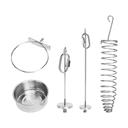 EBTOOLS 4 Stücke Stainl -Stahl Vogelfutter Tasse Set mit Futterkorb für S und SM -Vögel EBTOOLS 4 Stücke Stainl -Stahl Vogelfutter Tasse Set mit Futterkorb für S und SM -Vögel von EBTOOLS