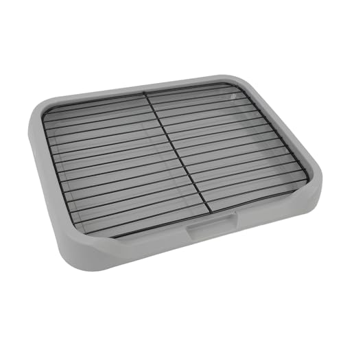 EBTOOLS Abnehmbare Hundetoilette mit Stabiler Strukturspitze - Ideal für SM und Mittelgroße Hunde von EBTOOLS