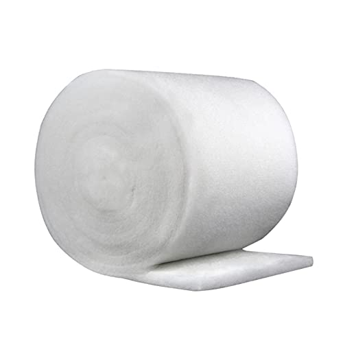 EBTOOLS Aquarium Pad Bio -Baumwollbrötchen, 2 cm X 6m - S & Effektives Fischschaum von EBTOOLS