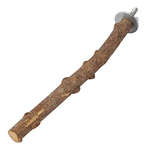 EBTOOLS Holzbarschspielzeug für Vögel - Kauen -Hangständer mit Pfotenschleife mit 3x35 cm (1,5~2,5 * 25 cm) von EBTOOLS