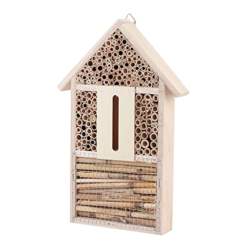 EBTOOLS Holzbienenhaus Schutzgarten Nistkasten Handgefertigtes Außendekoration für Bestäuber EBTOOLS Holzbienenhaus Schutzgarten Nistkasten Handgefertigtes Außendekoration für Bestäuber von EBTOOLS