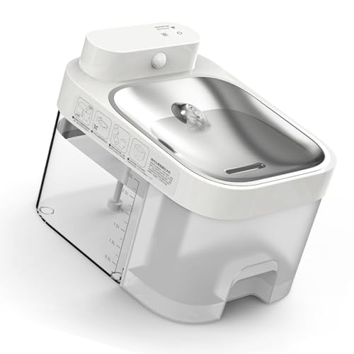 EBTOOLS Spender für Haustiere - Automatische Zirkulierende Trinkmaschine mit App -Steuerung, Verbrauchsmaterialdesign und Dual Dispensing Modi (EU-Stecker) von EBTOOLS