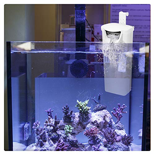 EBTOOLS Stummes Inneres Aquarium mit Wasserfall und Anpassbarer Filtration für Kleine Fische und Lebensräume von EBTOOLS