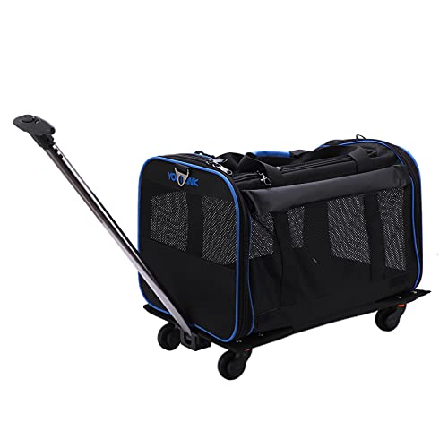 Für Hundewagen -- Hundewagen - Hundewagen Faltbarer Haustierwagen Haustierenträger Pet Bag Für Reisen Nylon Hundeträger Tragbarer Leichter Abnehmbarer Haustierhundeträger Auf Rädern von EBTOOLS