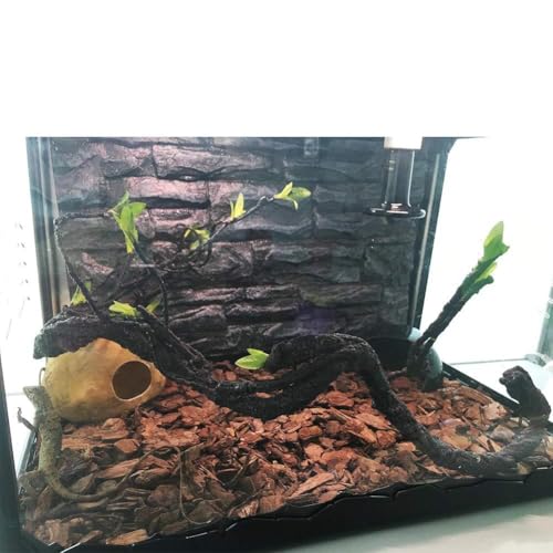 Künstlicher Reptilienrebekletterer für Terrarium: Stilvoll, Ible und Dekor (WF-2) von EBTOOLS