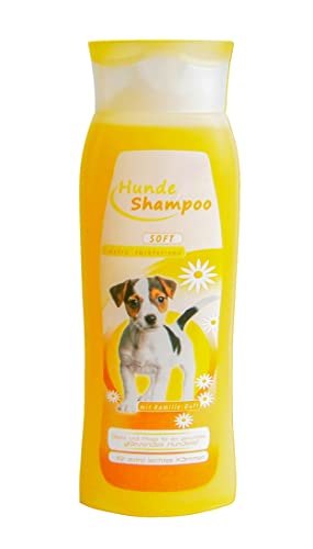 HUNDESHAMPOO 300ml mit Kamille Hunde Shampoo Fellpflege Pflege Fell Spülung (mit Kamille) von ECO