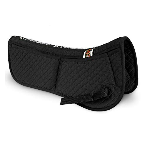 ECP Cotton Correction Halbschabracke – Taschen aus Memory-Schaum – Schwarz von ECP Equine Comfort Products