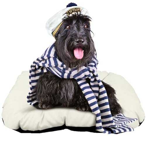 EDANTI Hundematte Hundebett Hundekissen Hundematratze Warmes Matten Für Kleine Mittelgroße & Große Hunde Dog Bed Hundekorb (Beige, 120x90 cm) von EDANTI