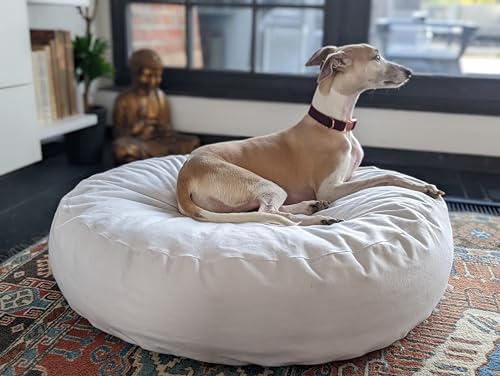 EDEL&SCHNELL wasserdichter Hundebett Bezug aus Molton, Auflage für Hundebett Flocke 125 cm, waschbarer Schonbezug Öko-Zertifiziert EDEL&SCHNELL wasserdichter Hundebett Bezug aus Molton, Auflage für Hundebett Flocke 125 cm, waschbarer Schonbezug Öko-Zertifiziert von EDEL&SCHNELL
