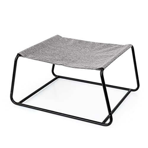 Edupet 05073AB Cat Love Katzenliege, Katzenbett, Hundebett für kleine Hunde, Schlafplatz, erhöht, große Liegefläche, quadratisch von EDUPET