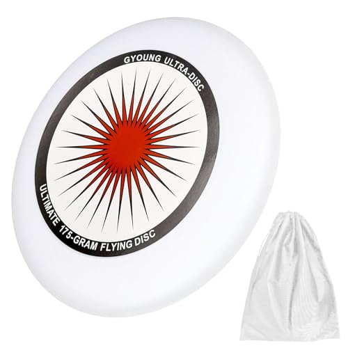 175g Outdoor-Wettkampf-Frisbee, Ultimate Frisbee,frisbee scheibe, drehbares Profi-Frisbee, Bio-Ultimate-Frisbee für Outdoor-Funsport, geeignet für Gelegenheitsspieler und Profis (Aufbewahrungstasche) 175g Outdoor-Wettkampf-Frisbee, Ultimate Frisbee,frisbee scheibe, drehbares Profi-Frisbee, Bio-Ultimate-Frisbee für Outdoor-Funsport, geeignet für Gelegenheitsspieler und Profis (Aufbewahrungstasche) von EEPLUYTY