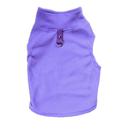 Blank Dog Weste Weiche Fleece-Kleidung für kleine Hunde Solid Candy Color Hunde T-Shirt Hundegeschirr Leine Hund Ärmelloses Hemd Haustiermantel Blank Dog Weste Weiche Fleece-Kleidung für kleine Hunde Solid Candy Color Hunde T-Shirt Hundegeschirr Leine Hund Ärmelloses Hemd Haustiermantel von EFFGAMU
