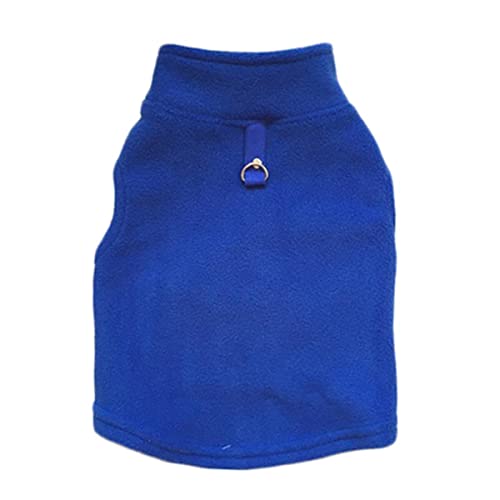 Blank Dog Weste Weiche Fleece-Kleidung für kleine Hunde Solid Candy Color Hunde T-Shirt Hundegeschirr Leine Hund Ärmelloses Hemd Haustiermantel Blank Dog Weste Weiche Fleece-Kleidung für kleine Hunde Solid Candy Color Hunde T-Shirt Hundegeschirr Leine Hund Ärmelloses Hemd Haustiermantel von EFFGAMU