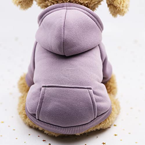 Pocket Pet Hundebekleidung Hunde Hoodies Weiches Fleece Welpe Winterkleidung Solide Jacke Warmer Mantel Haustiere Hunde Hoodie für kleine Haustiere Welpen Pocket Pet Hundebekleidung Hunde Hoodies Weiches Fleece Welpe Winterkleidung Solide Jacke Warmer Mantel Haustiere Hunde Hoodie für kleine Haustiere Welpen von EFFGAMU
