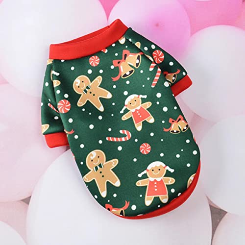 Weihnachten Hundebekleidung Baumwolle Haustierkleidung Hoodies für kleine Hunde Katzen Halloween Shirt Welpen Hund Kostüm Chihuahua Yorkies Outfit Weihnachten Hundebekleidung Baumwolle Haustierkleidung Hoodies für kleine Hunde Katzen Halloween Shirt Welpen Hund Kostüm Chihuahua Yorkies Outfit von EFFGAMU