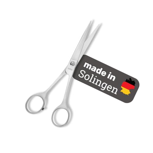 EHASO Premium Pfotenschere 17 cm gerade für Hunde | Schere, Klein und Präzise | Pfotenschere in Spitzenqualität und verschiedenen Größen | Für alle Hunderassen geeignet von EHASO