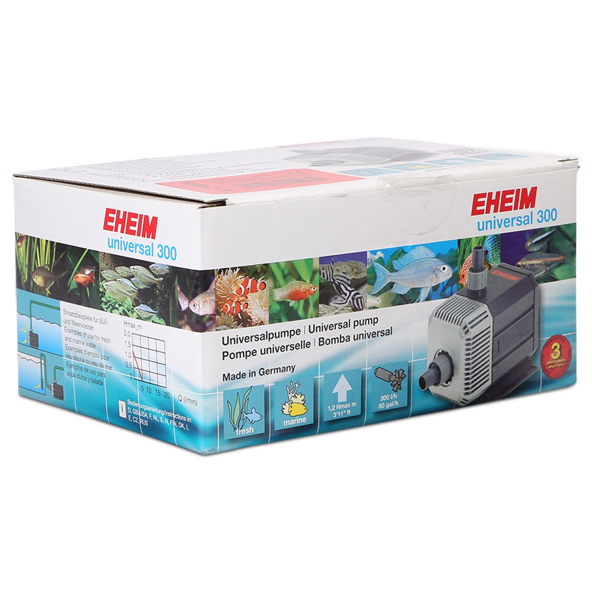 EHEIM Universalpumpe mit 1,5m Anschlusskabel 300 - 1046 EHEIM Universalpumpe mit 1,5m Anschlusskabel 300 - 1046 von EHEIM
