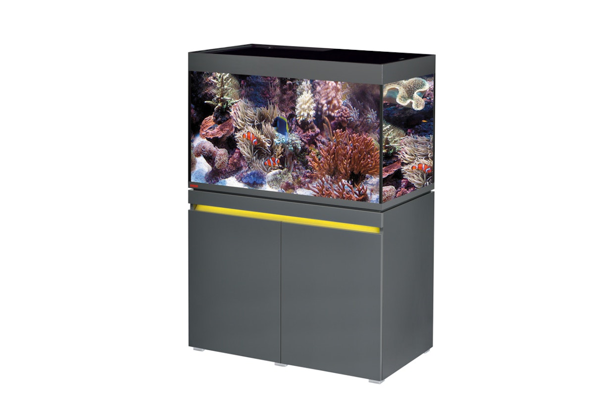 EHEIM incpiria marine 330 LED Meerwasser-Aquarium mit Unterschrank graphit