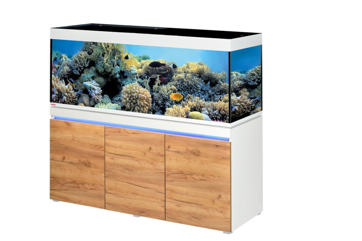EHEIM incpiria marine 530 LED Meerwasser-Aquarium mit Unterschrank alpin-natur