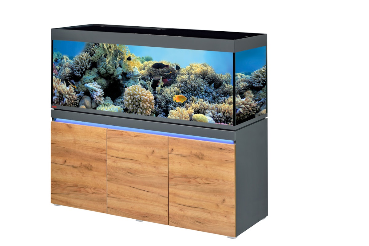 EHEIM incpiria marine 530 LED Meerwasser-Aquarium mit Unterschrank graphit-natur