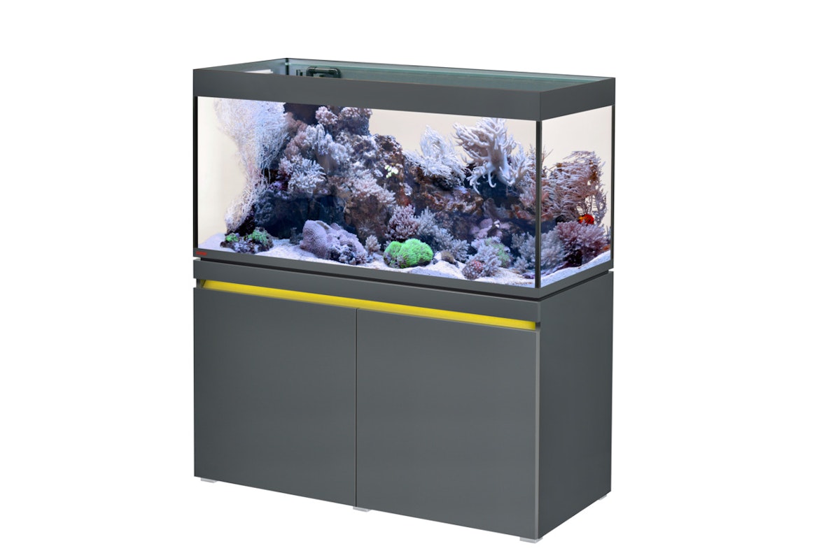 EHEIM incpiria reef 430 Meerwasser-Riff-Aquarium mit Unterschrank graphit