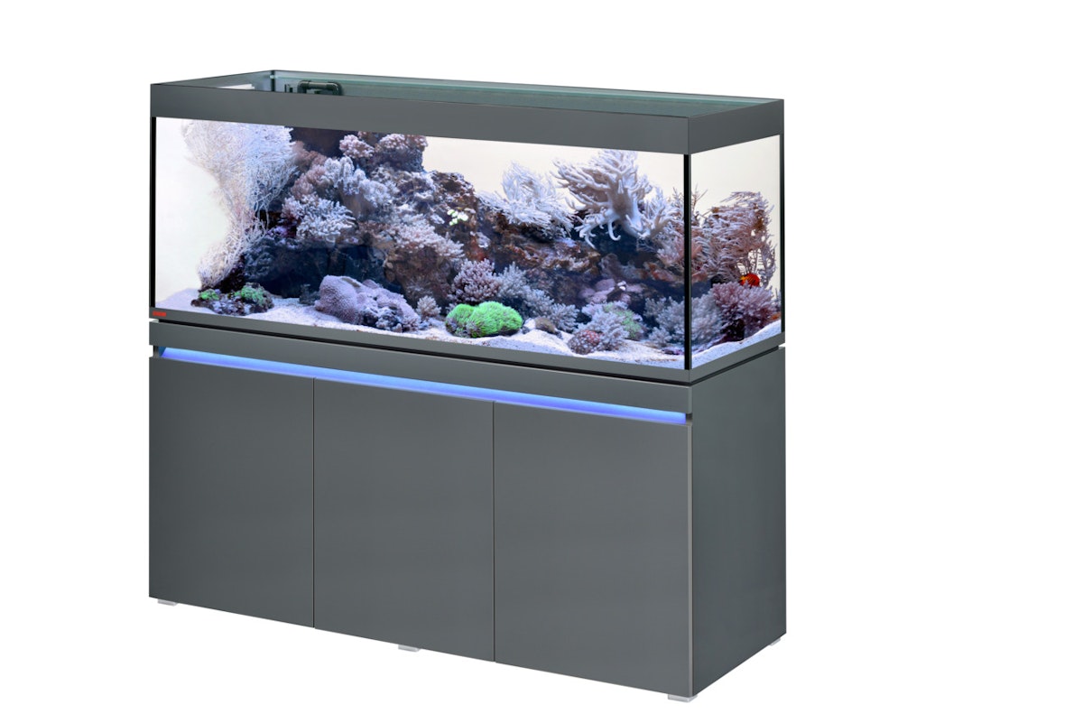 EHEIM incpiria reef 530 Meerwasser-Riff-Aquarium mit Unterschrank graphit